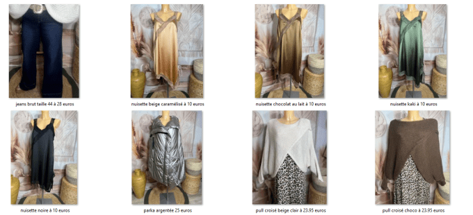 Lot réservé pour Aurélie !!!  (14 articles) 