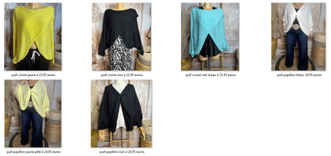 Lot réservé pour Aurélie !!!  (14 articles) 