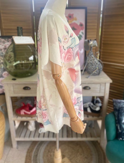 Top fin ample crème Marie Les Aristochats du 40 au 52 