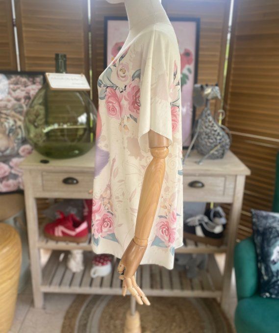 Top fin ample crème Marie Les Aristochats du 40 au 52 