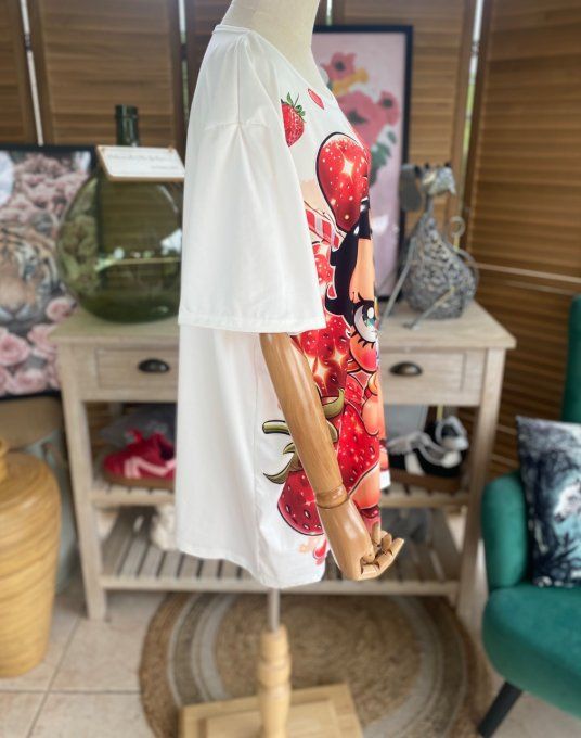 Pull tunique sans laine ample et long texturé kaki + collier du 42 au 52/54 