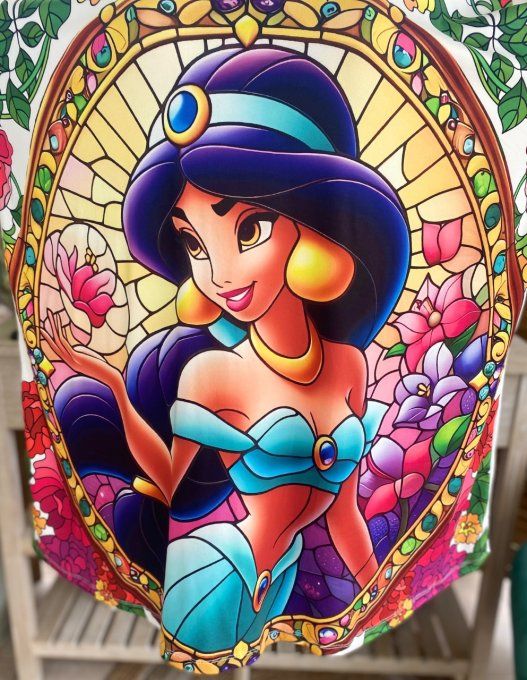 Top ample blanc Princesse Jasmine Aladin  du 40 au 52 
