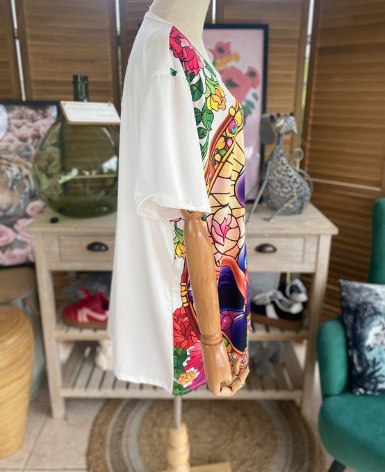 Top ample blanc Princesse Jasmine Aladin  du 40 au 52 