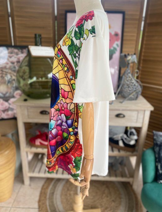 Top ample blanc Princesse Jasmine Aladin  du 40 au 52 