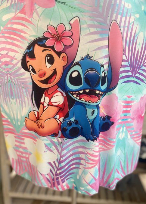 Top fin ample lilas parme tropical Lilo & Stitch du 40 au 52