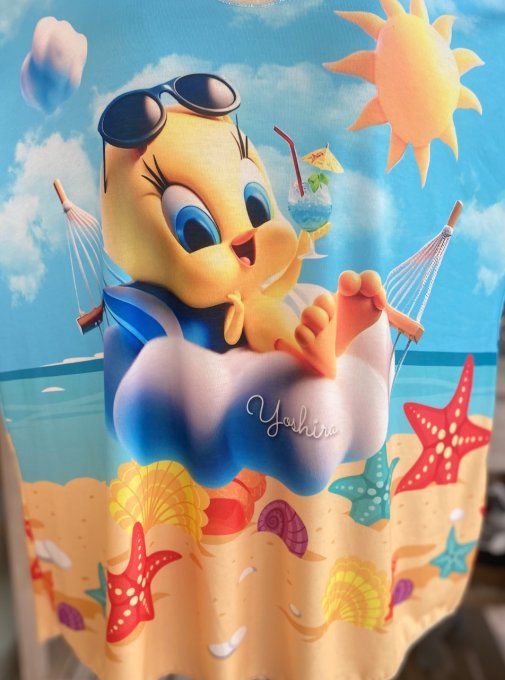 Top fin ample multicolore Titi Summer Holidays du 40 au 52 