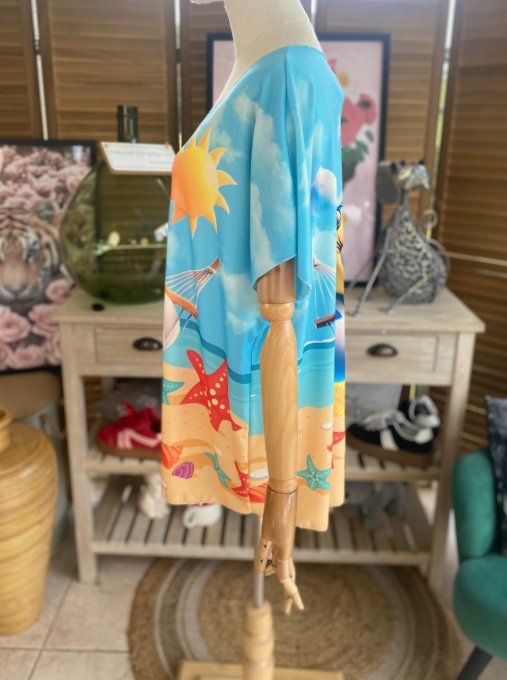Top fin ample multicolore Titi Summer Holidays du 40 au 52 