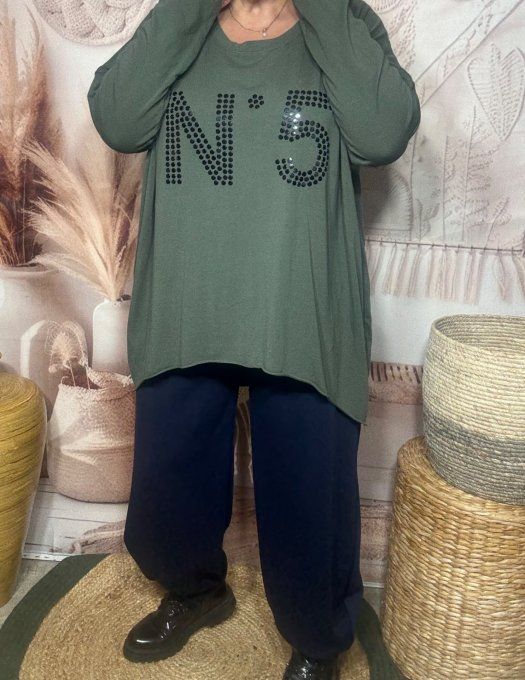 Pantalon Barrel Pants coupe dite "Balloon" marine confort +++ du 38 au 52