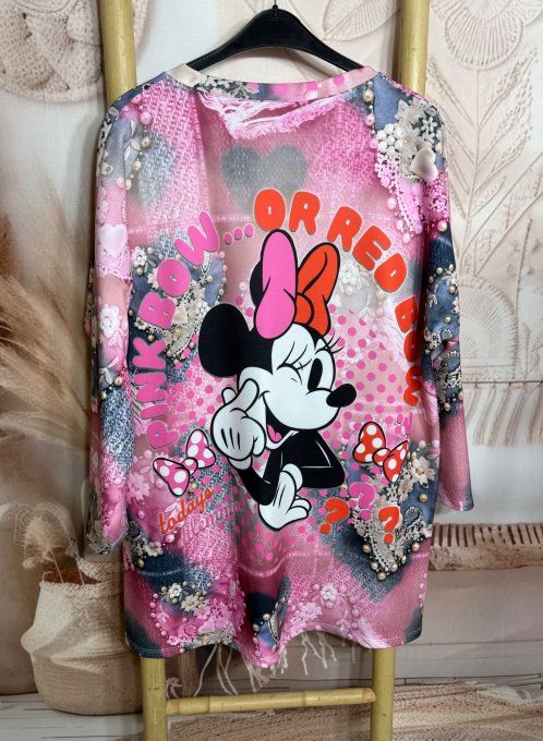 Robe ample multicolore Pink Girly Minnie Mouse Disney du 42 au 52/54