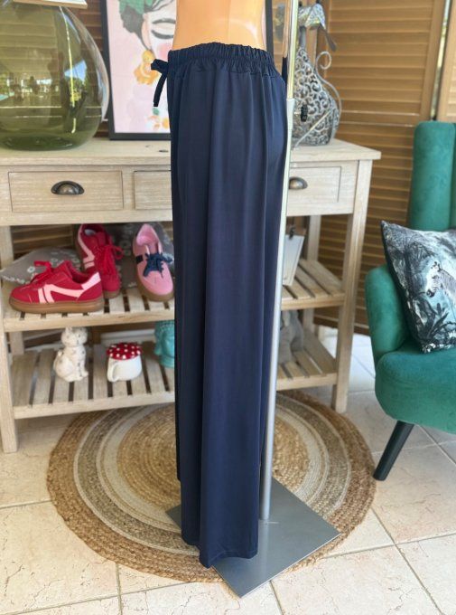 Pantalon Palazzo marine ultra extensible confort +++++ du 40 au 52