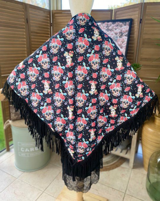 Robe trapèze Amélie ou tunique longue Serpent Python Carla Giannini du 40 au 50