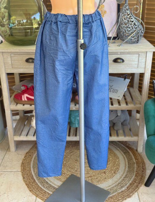 panta jogg  (dit magique) jeans stone fin Snoopy strass argentés du 38 au 48
