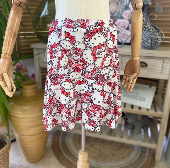 Jupe -short ample Hello Kitty du 38 au 54