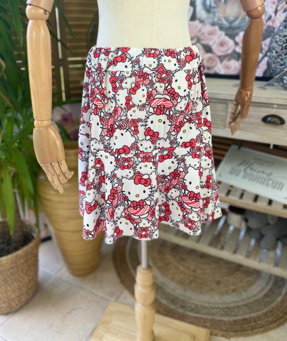 Jupe -short ample Hello Kitty du 38 au 54