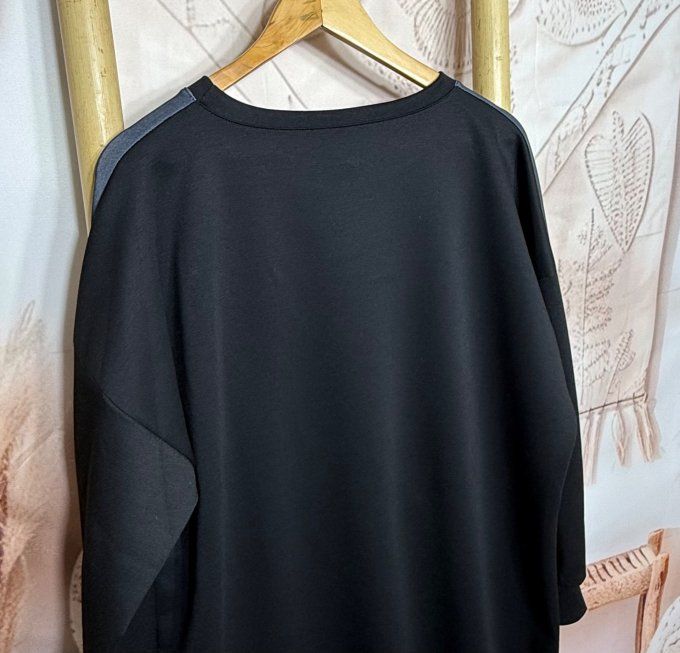 Robe ample noire Betty Boop American Pinup Rétro 1930 confort ++++ du 38 au 48