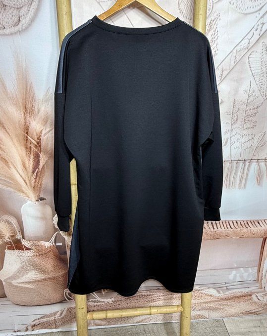 Robe ample noire Garfield American Base-Ball Team n°78 confort ++++ du 38 au 48