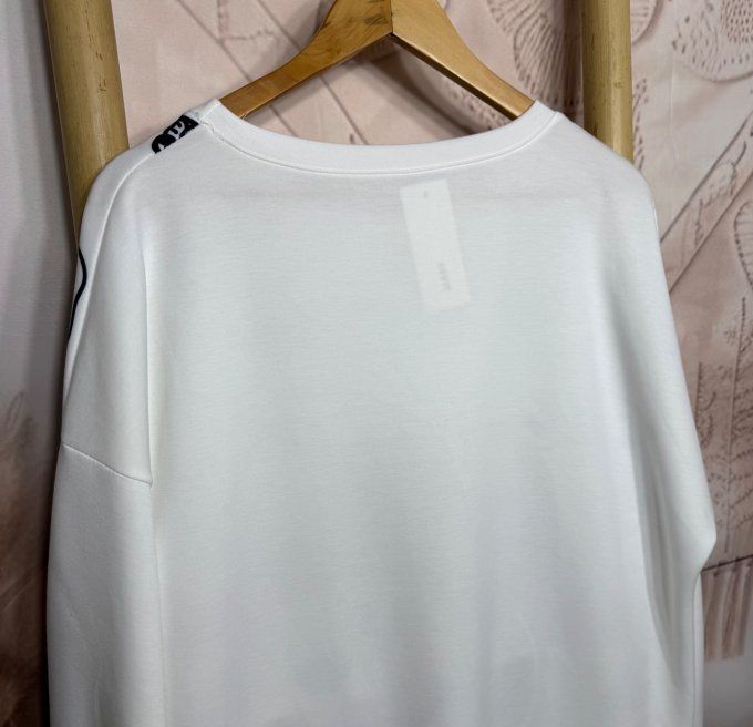 Robe ample blanche Snoopy American Base-Ball Player confort ++++ du 38 au 48 