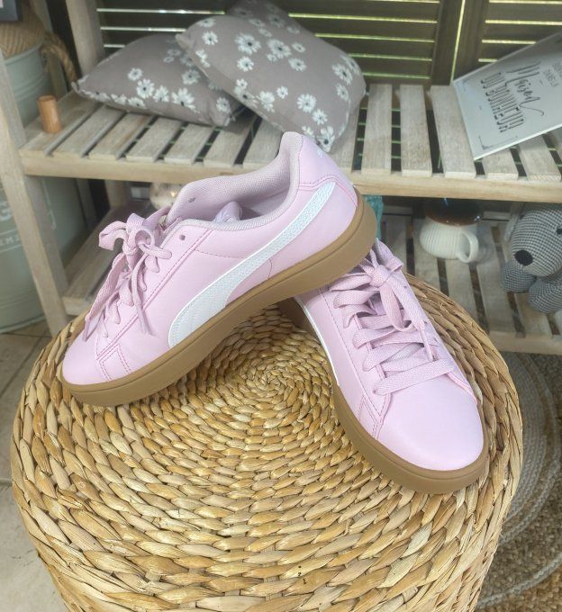 Baskets Puma Rickie Classic Pastel Rose poudré confort ++++ 