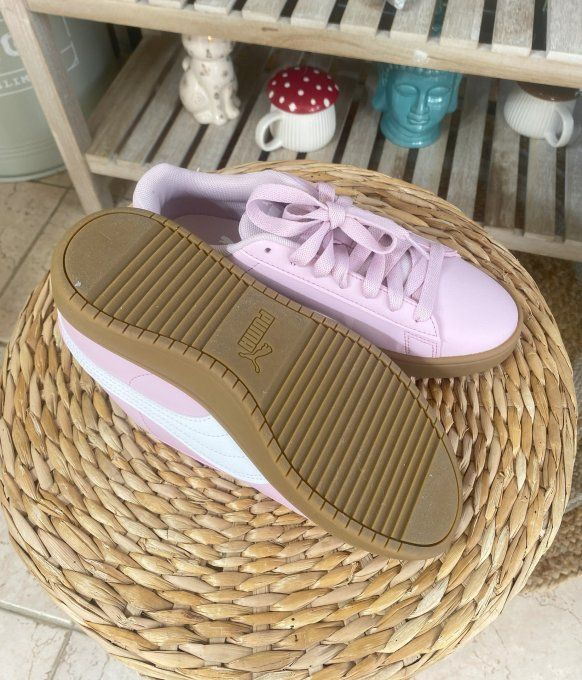 Baskets Puma Rickie Classic Pastel Rose poudré confort ++++ 