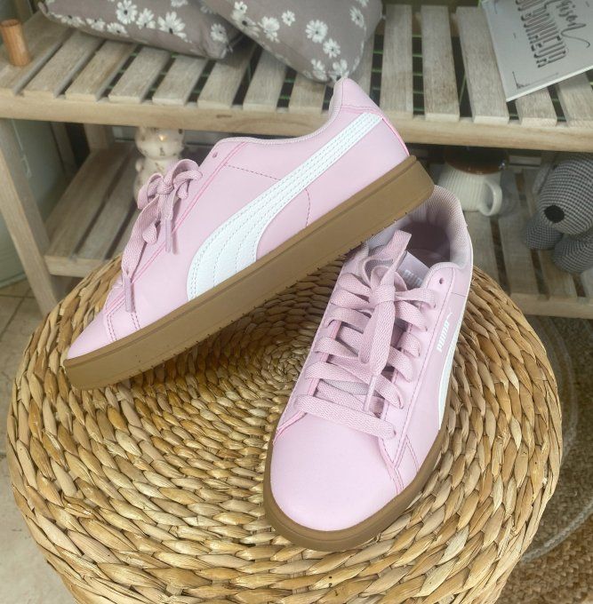 Baskets Puma Rickie Classic Pastel Rose poudré confort ++++ 