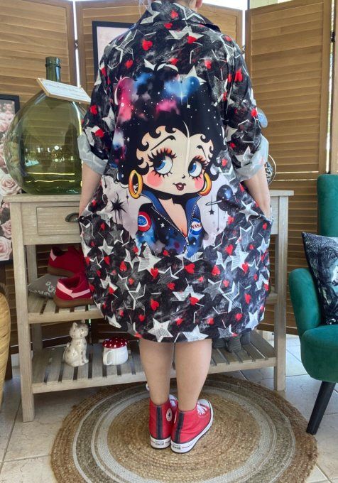 Jupe longue ample frou-frou en tulle noire du 38 au 46