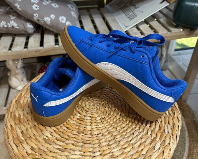 Baskets Puma Rickie Classic Vive Bleu électrique confort ++++ 