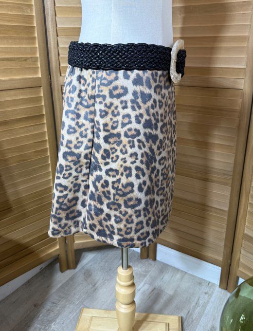 Ceinture tressée extensible noire et or stretch +++ du 36 au 50 