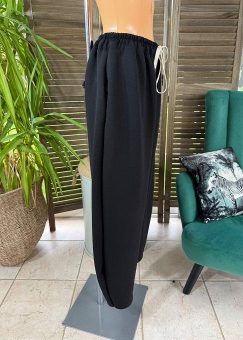 Pantalon Barrel Pants coupe dite "Balloon" noir confort +++ du 38 au 52
