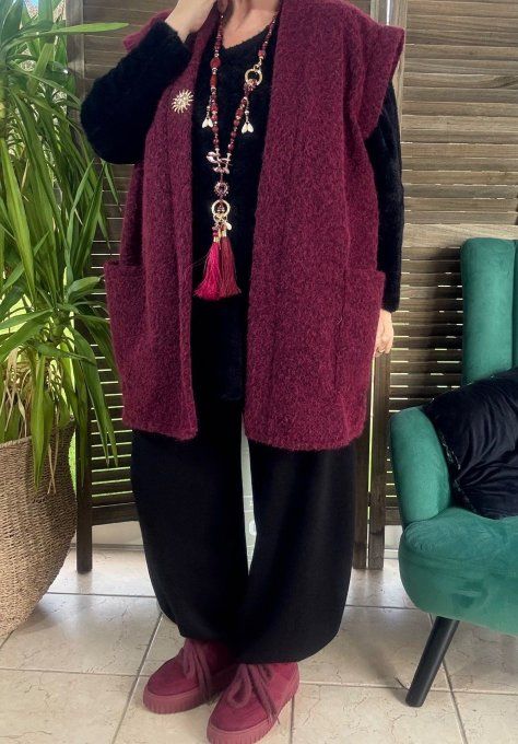 Baskets Sneakers plateforme suédine Bordeaux confort ++++ du 38 au 41