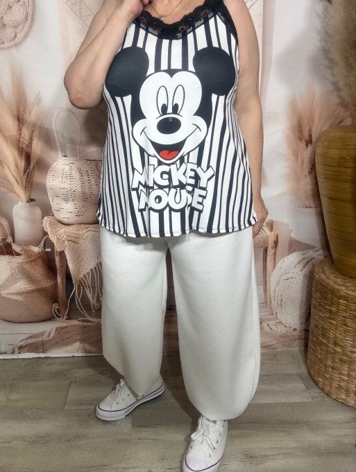 Pantalon Barrel Pants coupe dite "Balloon" blanc confort +++ du 38 au 52