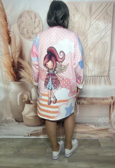 Robe ample pastel La Fée étoilée Gorjuss Romantic Spirit du 42 au 52/54