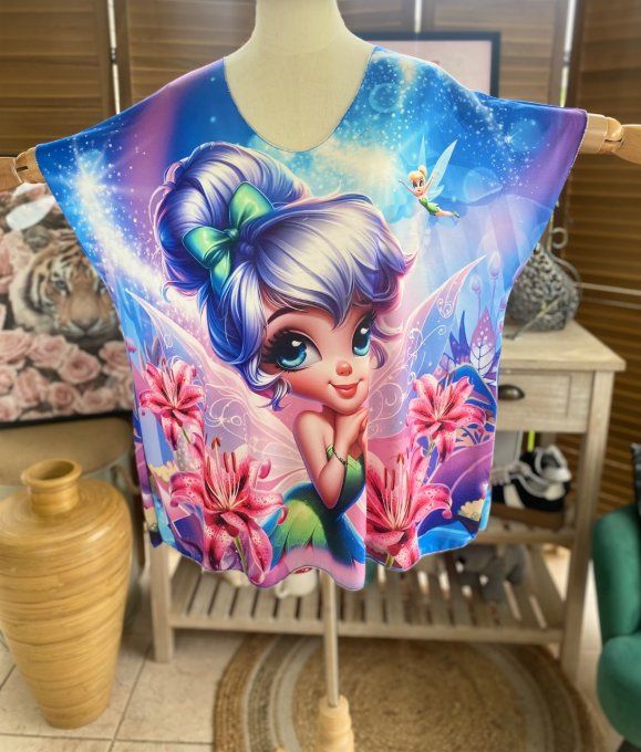Top fin ample tons lilas parme La Fée Clochette du 40 au 52 