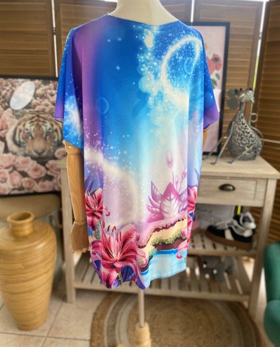 Top fin ample tons lilas parme La Fée Clochette du 40 au 52 