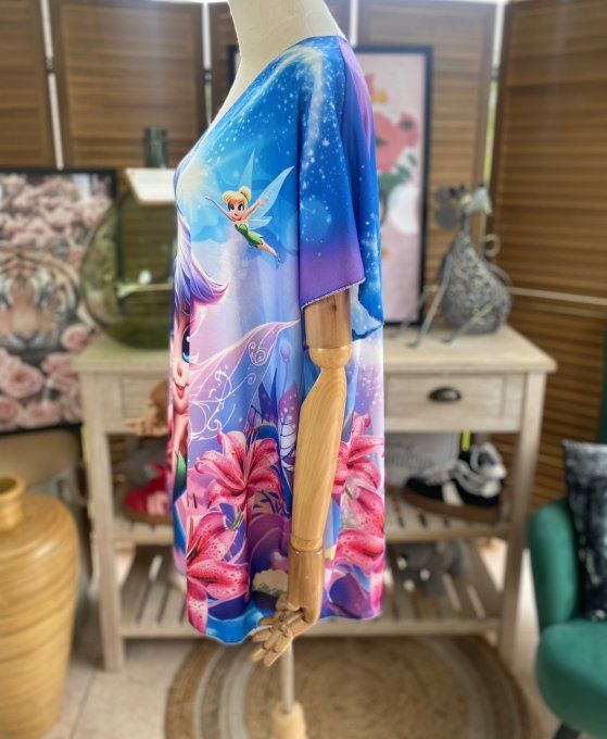 Top fin ample tons lilas parme La Fée Clochette du 40 au 52 