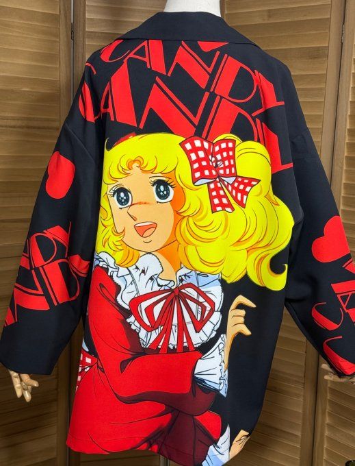 Veste blazer noire Au Pays de Candy Nostalgie du 42 au 52 et même + 