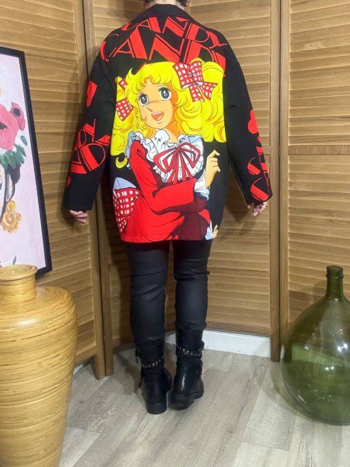 Veste blazer noire Au Pays de Candy Nostalgie du 42 au 52 et même + 