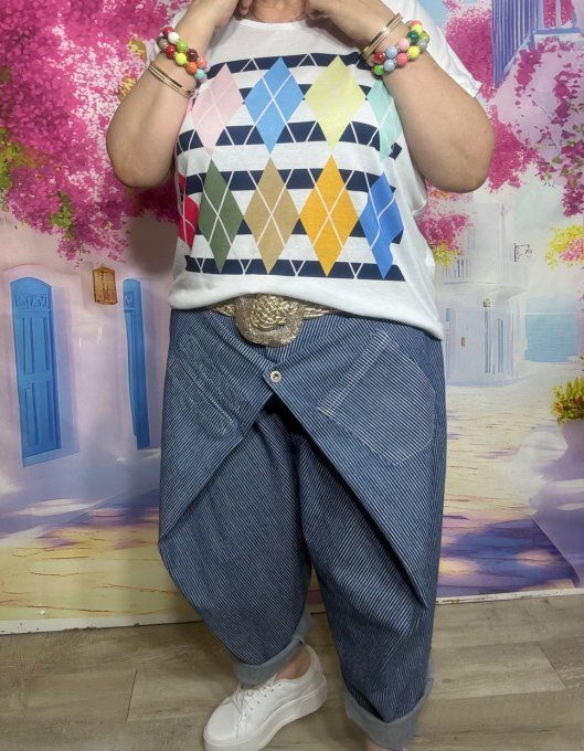 Bracelet ARTISANAL extensible N°2 perles multicolores apprêts strass dorés TOUTES TAILLES