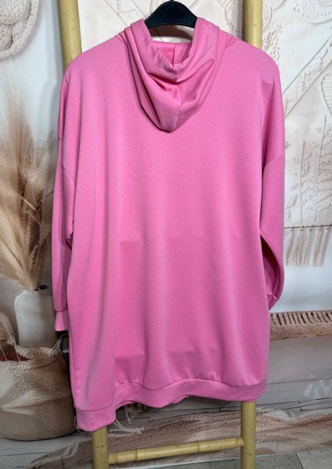 Veste-cape oversize laine bouillie noire TOUTES TAILLES jusqu'au 60 hiver +++