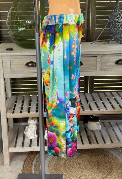 Ensemble bermuda façon Jort + top  La Fée Clochette du 40 au 52 