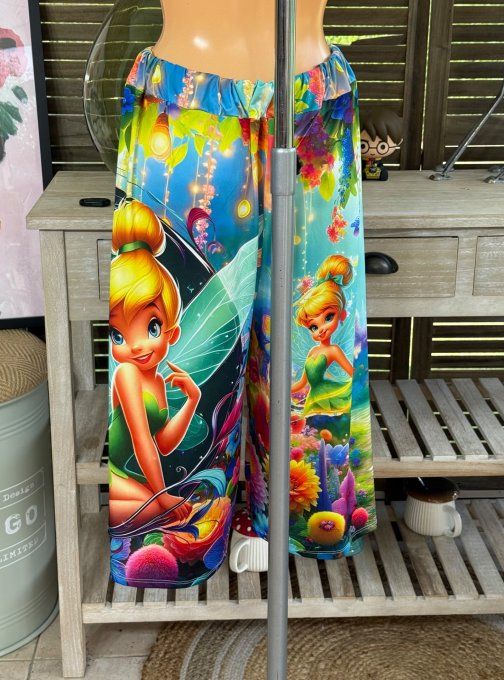 Ensemble bermuda façon Jort + top  La Fée Clochette du 40 au 52 