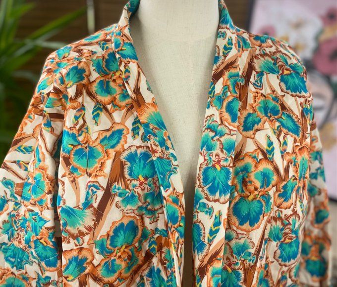 pull ample sans laine Armelle gris clair chiné col V douceur ++ étoile strass argentés du 40 au 50