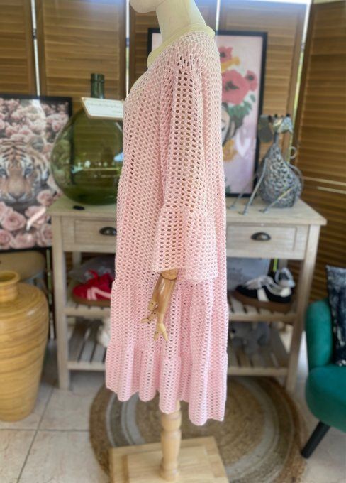 Robe trapèze longue ample noire Tinker.belle La Fée Clochette du 42 au 54/56 et +  