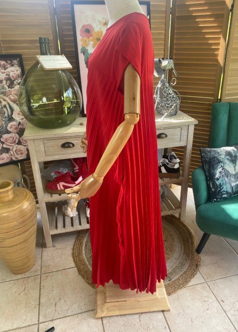 Fond de robe long tulle Lilas et plumetis  bretelles réglables du 38 au 46/48  