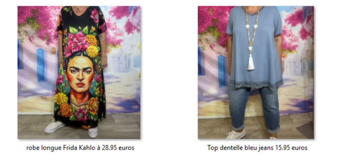 Lot réservé pour Marilyn !!!  (2 articles)  