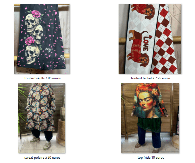 Lot réservé pour Stéphanie !!!  (15 articles) 